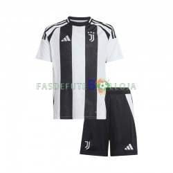 Camisola 1º Equipamento Juventus 2024-2025 Manga Curta ,Criança