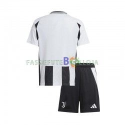 Camisola 1º Equipamento Juventus 2024-2025 Manga Curta ,Criança