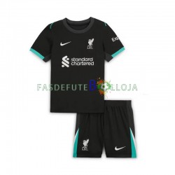 Camisola 2º Equipamento Liverpool 2024-2025 Manga Curta ,Criança