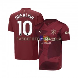 Camisola 3º Equipamento Manchester City Jack Grealish 10 2024-2025 Manga Curta ,Homem
