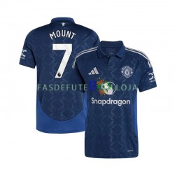 Camisola 2º Equipamento Manchester United Mason Mount 7 2024-2025 Manga Curta ,Homem