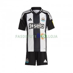 Camisola 1º Equipamento Newcastle United Preto 2024-2025 Manga Curta ,Criança