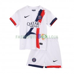 Camisola 2º Equipamento Paris Saint-Germain 2024-2025 Manga Curta ,Criança