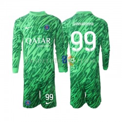 Camisola Guarda-redes 2º Equipamento Paris Saint-Germain Gianluigi Donnarumma 99 2024-2025 Manga Comprida ,Criança