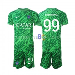 Camisola Guarda-redes 2º Equipamento Paris Saint-Germain Gianluigi Donnarumma 99 2024-2025 Manga Curta ,Criança