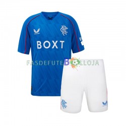 Camisola 1º Equipamento Rangers 2024-2025 Manga Curta ,Criança