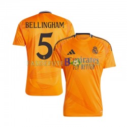 Camisola 2º Equipamento Real Madrid BELLINGHAM 5 2024-2025 Manga Curta ,Homem
