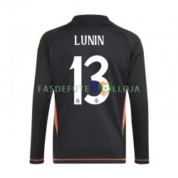 Camisola Guarda-redes 2º Equipamento Real Madrid Azul Andriy Lunin 13 2024-2025 Manga Comprida ,Homem