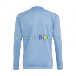 Camisola Guarda-redes 1º Equipamento Real Madrid Azul 2024-2025 Manga Comprida ,Homem