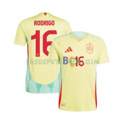 Camisola 2º Equipamento Seleção Espanhola RODRIGO 16 Euro 2024 Manga Curta ,Homem