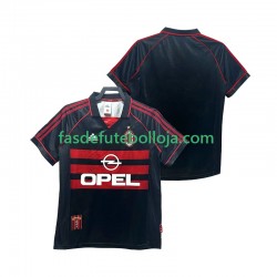 Camisola 3º Equipamento AC Milan 1998 1999 Manga Curta Retro ,Homem