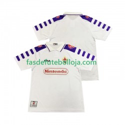Camisola 2º Equipamento ACF Fiorentina 1998 1999 Manga Curta Retro ,Homem