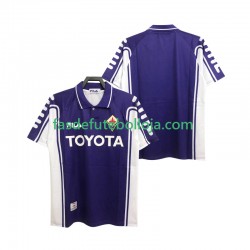Camisola 1º Equipamento ACF Fiorentina 2000 1999 Manga Curta Retro ,Homem