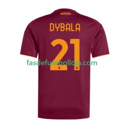 Camisola 1º Equipamento AS Roma Dybala 21 2025-2026 Manga Curta ,Homem