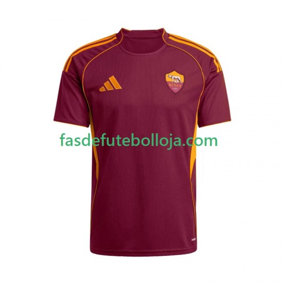 Camisola 1º Equipamento AS Roma 2025-2026 Manga Curta ,Homem