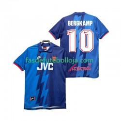 Camisola 2º Equipamento Arsenal BERGKAMP 10 1995 1996 Manga Curta Retro ,Homem
