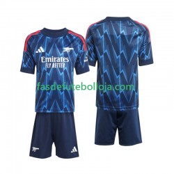 Camisola 2º Equipamento Arsenal 2025-2026 Manga Curta ,Criança