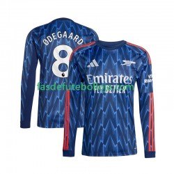 Camisola 2º Equipamento Arsenal Martin Odegaard 8 2025-2026 Manga Comprida ,Homem