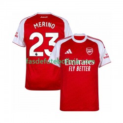 Camisola 1º Equipamento Arsenal Merino 23 2025-2026 Manga Curta ,Homem