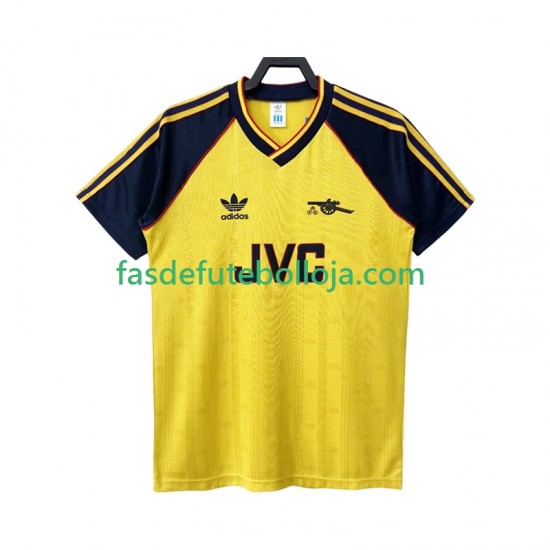Camisola 2º Equipamento Arsenal 1988 1990 Manga Curta Retro ,Homem