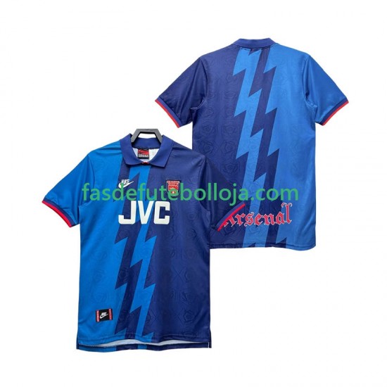 Camisola 2º Equipamento Arsenal 1995 1996 Manga Curta Retro ,Homem