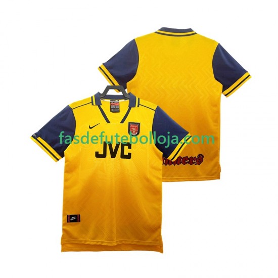 Camisola 2º Equipamento Arsenal 1996 1997 Manga Curta Retro ,Homem