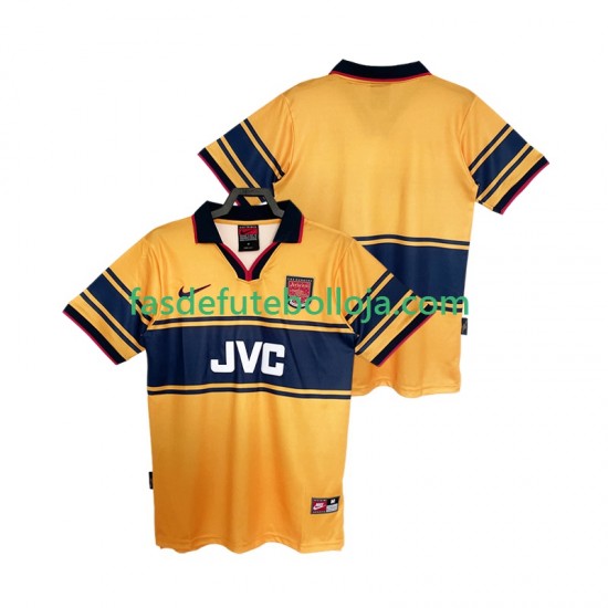 Camisola 2º Equipamento Arsenal 1997 1999 Manga Curta Retro ,Homem