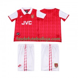 Camisola 1º Equipamento Arsenal 1996 1994 Manga Curta Retro ,Criança
