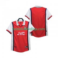 Camisola 1º Equipamento Arsenal 1998 1999 Manga Curta Retro ,Homem