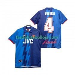 Camisola 2º Equipamento Arsenal VIEIRA 4 1995 1996 Manga Curta Retro ,Homem
