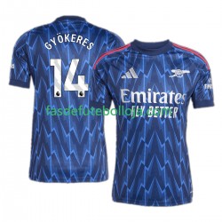 Camisola 2º Equipamento Arsenal Viktor Gyokeres 14 2025-2026 Manga Curta ,Homem