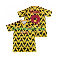 Camisola 2º Equipamento Arsenal WRIGHT 8 199 1993 Manga Curta Retro ,Homem
