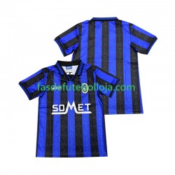 Camisola 1º Equipamento Atalanta 1996 1997 Manga Curta ,Homem
