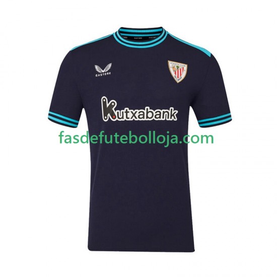 Camisola 2º Equipamento Athletic Bilbao 2025-2026 Manga Curta ,Homem