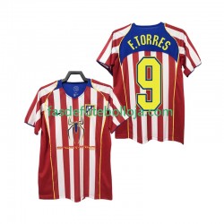 Camisola 1º Equipamento Atlético Madrid F TORRES 9 2005 2004 Manga Curta Retro ,Homem Camisola 1º Equipamento Atlético Madrid F TORRES 9 2005 2004 Manga Curta Retro ,Homem