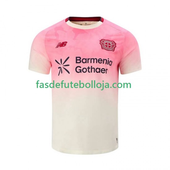 Camisola 2º Equipamento Bayer 04 Leverkusen 2025-2026 Manga Curta ,Homem