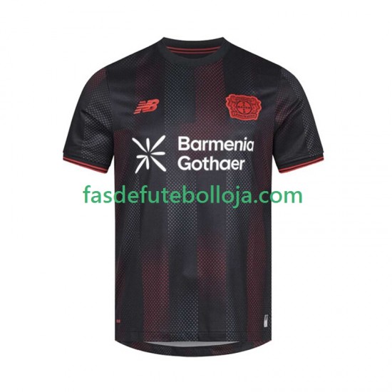 Camisola 1º Equipamento Bayer 04 Leverkusen 2025-2026 Manga Curta ,Homem