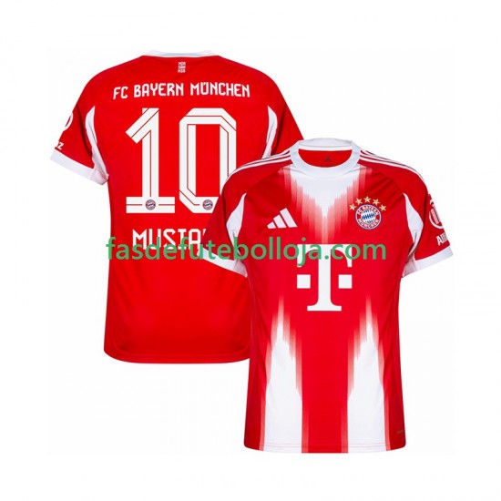 Camisola 1º Equipamento Bayern de Munique Jamal Musiala 10 2025-2026 Manga Curta ,Homem