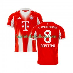 Camisola 1º Equipamento Bayern de Munique Leon Goretzka 8 2025-2026 Manga Curta ,Homem