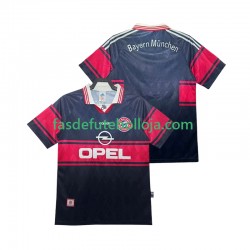 Camisola 1º Equipamento Bayern de Munique 1997 1999 Manga Curta Retro ,Homem