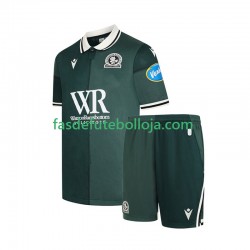 Camisola 3º Equipamento Blackburn Rovers 2025-2026 Manga Curta ,Criança