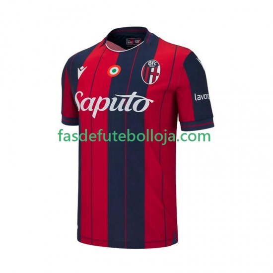 Camisola 1º Equipamento Bologna 2025-2026 Manga Curta ,Homem