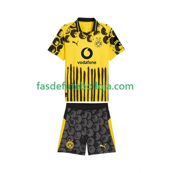 Camisola 1º Equipamento Borussia Dortmund FIFA CWC 2025 Manga Curta ,Criança