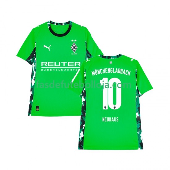 Camisola 2º Equipamento Seleção Russa Bo Monchengladbach Florian Neuhaus 10 2025-2026 Manga Curta ,Homem