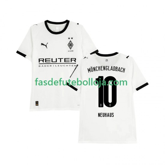 Camisola 1º Equipamento Seleção Russa Bo Monchengladbach Florian Neuhaus 10 2025-2026 Manga Curta ,Homem