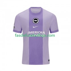 Camisola 2º Equipamento Brighton Hove Albion 2025-2026 Manga Curta ,Homem