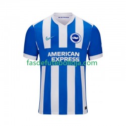 Camisola 1º Equipamento Brighton Hove Albion 2025-2026 Manga Curta ,Homem