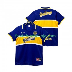 Camisola 1º Equipamento CA Boca Juniors 1997 1998 Manga Curta Retro ,Homem