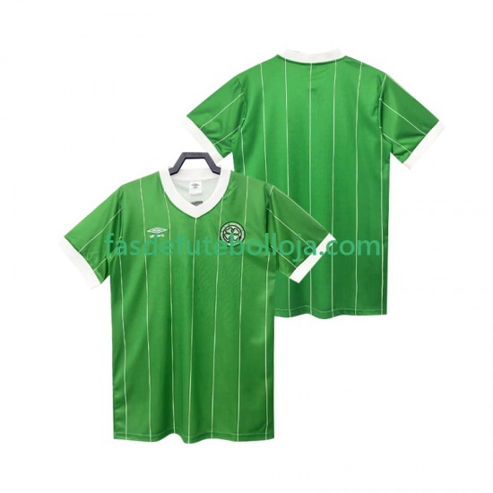 Camisola 3º Equipamento Celtic FC 1982 1983 Manga Curta Retro ,Homem