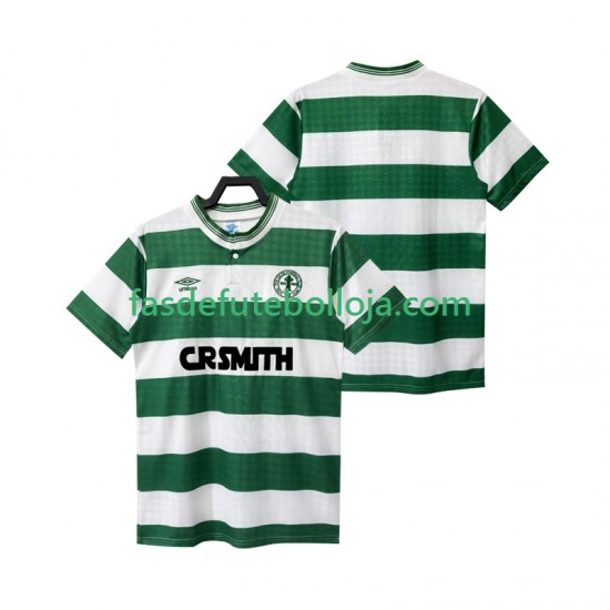 Camisola 3º Equipamento Celtic FC 1987 1988 Manga Curta Retro ,Homem